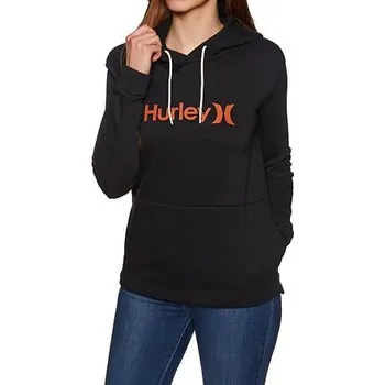 Pánská mikina Mikina Hurley ONE & ONLY FLEECE PULLOVER Black velikost XS