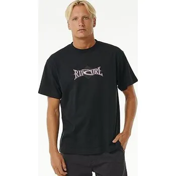 Tričko Rip Curl HERITAGE DIAMOND TEE Black velikost M