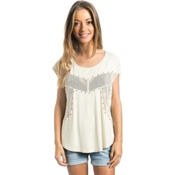 Tričko Rip Curl LELA TEE Whitecap Grey velikost L