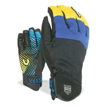 Chránič rukou Rukavice Level SUBURBAN Black-Yellow velikost 6,5