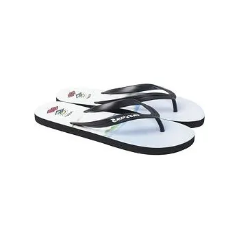 Dámské žabky žabky Rip Curl RATTLE SNAKE Black/White velikost 43.0