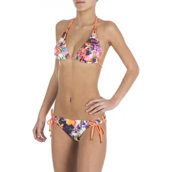 Dámské plavky Plavky Rip Curl NEON FLOWER TRI SET Fiery Coral velikost S