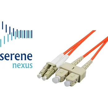 Síťový kabel Patch kabel MM LC-SC 3m duplexní