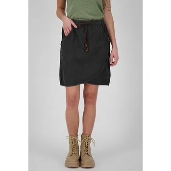 Dámská sukně Sukně Alife and Kickin LUCYAK DNM A Black Denim velikost L