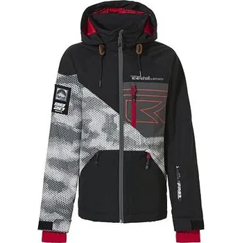 Chlapecká bunda Bunda Rehall MAINE JR Camo White velikost 116