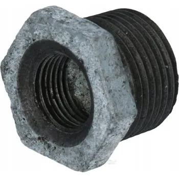 Fitinka Litá redukce 1" x 1/2" POZINK pro radiátor, redukční spojka, trubkový spoj pro vodu