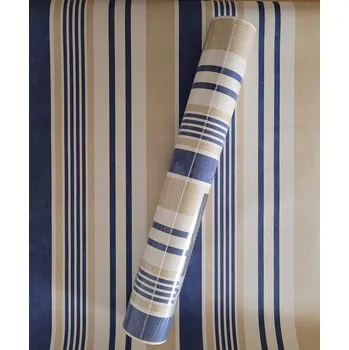 Fototapeta Tapeta s pruhy, lesklé stříbro a zlato 42064-90