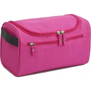 Kosmetická taška TURISTICKÁ KOSMETICKÁ TAŠKA KUFŘÍK S PŘÍVĚSKEM A DRŽÁKEM