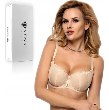 Dámské spodní prádlo Balkonetka podprsenka VB-118 Vena béžová 70F