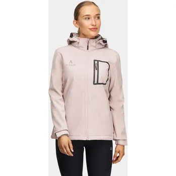 Dámská bunda Alpinus dámská softshellová bunda s kapucí BERGAMO, velikost L