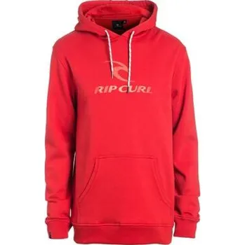 Pánská mikina Mikina Rip Curl CORPS HOODED Pompeian Red velikost XL