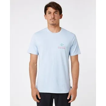 Pánská móda Tričko Rip Curl DESTI ANIMALS TEE Yucca velikost M