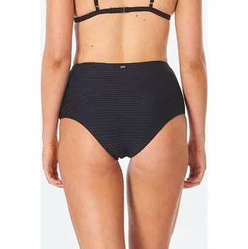 Dámská móda Plavky Rip Curl PREMIUM SURF HIGH WAISTED GOOD Black velikost L