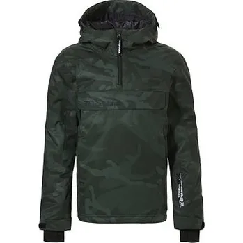 Chlapecká bunda Bunda Rehall LOGAN JR Camo Olive velikost 152