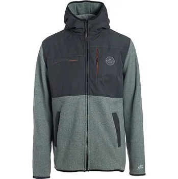 Pánská móda Mikina Rip Curl HEAT SEEKER POLAR Beton Marle velikost M