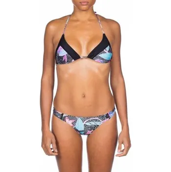 Dámské plavky Plavky Rip Curl LOTUS GARDEN TRI SET Black velikost S