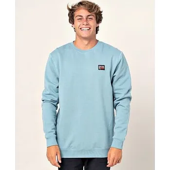 Pánská mikina Mikina Rip Curl SPORT ECO CREW Mid Blue velikost M