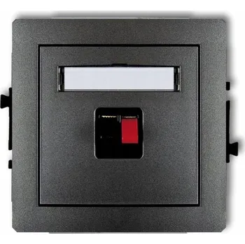 Elektrická zásuvka Šedá nástěnná Elektrická Zásuvka Karlik