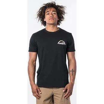 Pánské tričko Tričko Rip Curl HAWAIIAN TRIP S/S TEE Black velikost M
