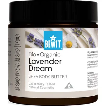 Tělový krém Bambucké tělové máslo s levandulí a heřmánkem Lavender Dream BIO - 230 ml