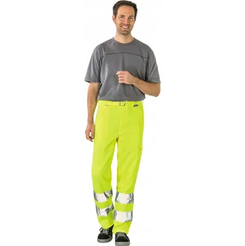 Pracovní oblečení Pracovní kalhoty do pasu PLANAM Warnschutz r62