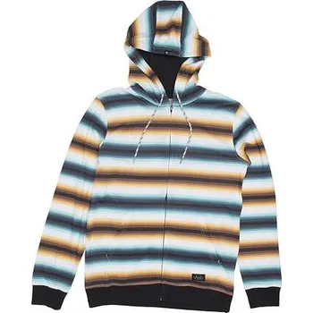 Pánská mikina Mikina Rip Curl ESSENTIAL STRIPES HZ FLEECE Optical White velikost XL