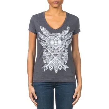 Pánské tričko Tričko Rip Curl AGNES TEE Black Marled velikost L