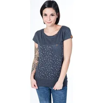 Pánské tričko Tričko Alife and Kickin CORA A Marine Aop velikost S