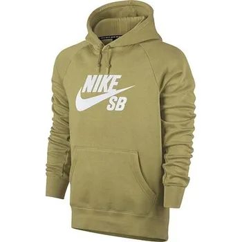 Pánská mikina Mikina Nike SB ICON HOODIE Lemon Wash/White velikost XL