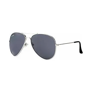 Sluneční brýle Sluneční brýle Meatfly SCOTT SUNGLASSES Silver, Black velikost O/S