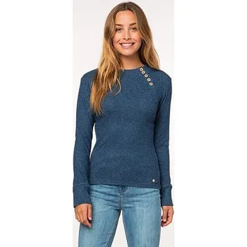 Svetr Rip Curl COSY LONG SLEEVE TEE Navy Marle velikost XS