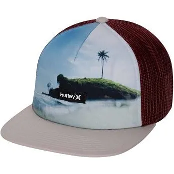 Čepice Kšiltovka Hurley MIXTAPE HAT Team Crimson velikost O/S