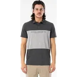Tričko Rip Curl SECTIONS VAPORCOOL POLO Dark Grey Marle velikost XL