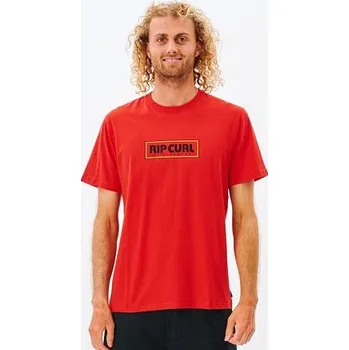 Pánské tričko Tričko Rip Curl BIG MUMMA ICON TEE Blood velikost M