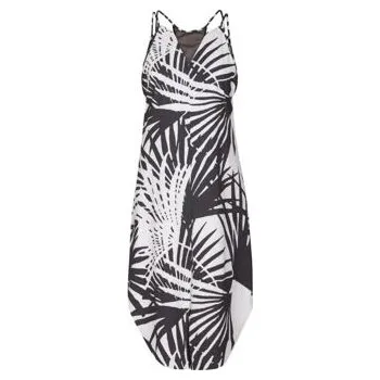 Dámské šaty šaty Hurley COASTAL PALMER RVSB DRESS White/Black velikost XS