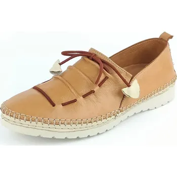 Dámské mokasíny Dámské mokasíny Manitu 840089-21 hnědé 42