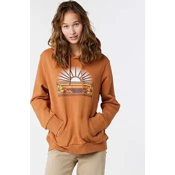 Pánská mikina Mikina Rip Curl SUNRISE SESSION FLEECE Pecan Brown velikost M