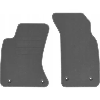 autokoberec AUDI A4 B5 1999 - 2001 velurové autokoberce ŠEDÉ PŘEDNÍ STD