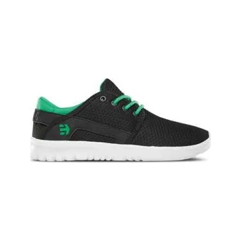 Chlapecké tenisky Boty Etnies KIDS SCOUT Black/Green velikost 39.5