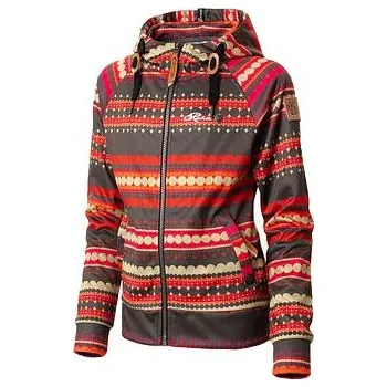 Dívčí mikina Mikina Rehall CATTY JR. Dotstripes Graphite velikost 152