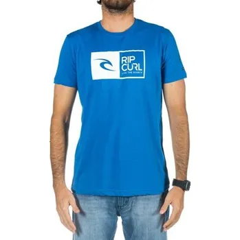 Pánské tričko Tričko Rip Curl RIPAWATU S/S TEE Classic Blue velikost S