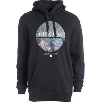 Pánská mikina Mikina Rip Curl CORPO COMBINE HOODY Black velikost XXL