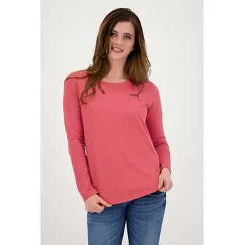 Dámské oblečení Tričko Alife and Kickin LEAAK Cranberry velikost S