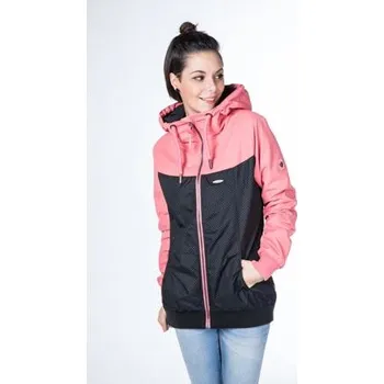 Dámské oblečení Bunda Alife and Kickin BLACK MAMBA B Coral Circles velikost S