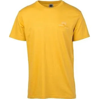 Pánské oblečení Tričko Rip Curl HEARTY VAHINE SS TEE Dirty Yellow velikost XL