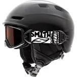 Helma + brýle Smith GALAXY/COSMOS Black velikost YS