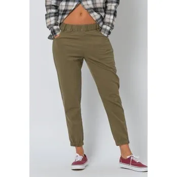 Dámská móda Kalhoty Animal WANDER Dark Olive Green velikost 14