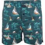 Spodní prádlo Rip Curl HAWAIIAN EASE BOXER Green velikost L