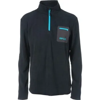Pánské tričko Tričko Rip Curl 375 MICRO FLEECE Jet Black velikost L