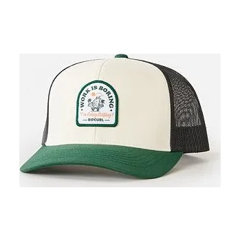 Kšiltovka Kšiltovka Rip Curl CUSTOM CURVE TRUCKER Bone/Green velikost O/S
